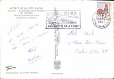 CPM Academie Provencale de Cannes Section de Basse Provence Cueillette du Mimos 