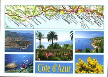 CPM Cote d'Azur Michelin Image du Sud 