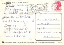 CPM Grasse Capitale des Parfums 