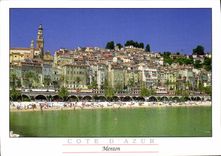 CPM La Cote d'Azur Menton 
