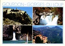 CPM Gourdon Gorges du Loup Cote d'Azur French Riviera 