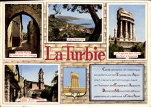 CPM Reflets de France Cote d'Azur French Riviera La Turbie 