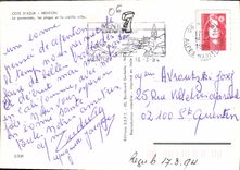 CPM Cote d'Azur Menton La Promenade les plages et la vieille ville 