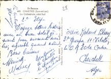 CPM Chartres Eure et Loir La Cathedrale cote Sud 