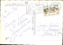 CPM Dreux Eure et Loir Ancien Eveche et le Chemin de Ronde 