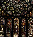 CPM Chartres Eure et Loir Vitraux Cote Nord 