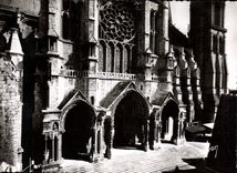 CPM Chartres Eure et Loir La Cathedrale Portail Nord 