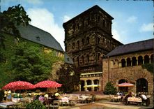 CPM Trier Brunnenhof mite Porta Nigra und Simeonetift 