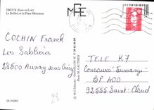 CPM Dreux Eure et Loir Le Beffroi et la Place Metezeau 