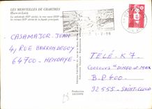 CPM Les Merveilles de Chartres Eure et Loir La cathedrale 