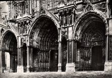 CPM Cathedrale de Chartres Portail Sud 