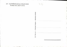 CPM Cathedrale de Chartres Portail Sud 