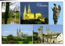 CPM Chartres Eure et Loir Les bords de l'Eure 