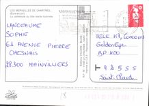 CPM Chartres Eure et Loir La Cathedrale 