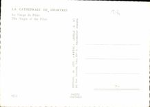 CPM La Cathedrale de Chartres La Vierge du Pilier 