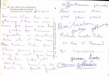 CPM Hautes Pyrenees Notre Dame de Heas Interieur de la Chapelle 