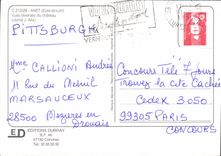 CPM Anet Eure et Loir Vues diverses du Chateau