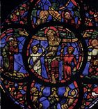 CPM Cathedrale de Chartres Christ en Croix 