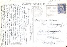 CPM Lourdes La Basilique et le Gave 