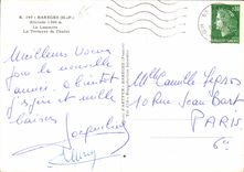 CPM Bareges HP La Laquette La Terrasse du Chalet