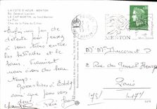 CPM Menton La Perle de France 