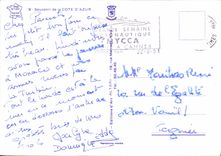 CPM Souvenir de la Cote d'Azur