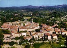 CPM Mougins Alpes Mar Vue generale aerienne 