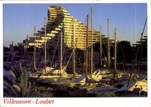 CPM Villeneuve Loubet 