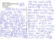 CPM Villeneuve Loubet 