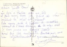 CPM La Cote d'Azur Beaulie sur Mer La Baie et la Villa Kerylos