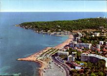 CPM Antibes Vue aerienne du Cap d'Antibes 