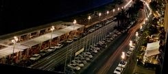 CPM Nice la nuit A Mmes La Promenade des Anglais 