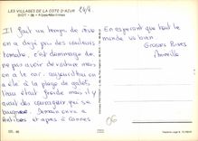 CPM Biot Alpes Maritimes 