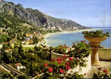 CPM Menton AM Vue sur Garavan 