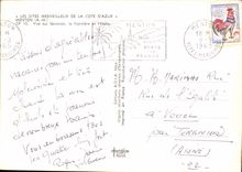 CPM Menton AM Vue sur Garavan 