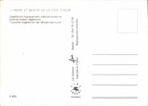 CPM Souvenir de la Cote d'Azur