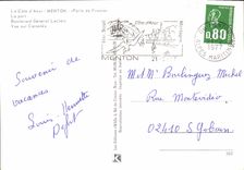 CPM Menton Parle de France Le Port 