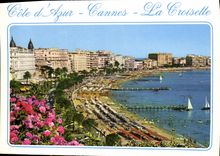 CPM Cote d'Azur Cannes La Croisette 