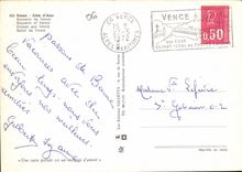 CPM Vence Cote d'Azur Souvenir de Vence 