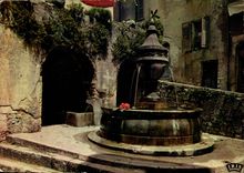 CPM Saint Paul de Vence La Vieille Fontaine 