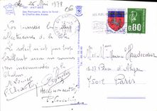 CPM Antibes Ses Remparts dans le fond la Chaine des Alpes