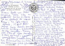 CPM Ile St Honorat Cannes Alpes Maritimes Abbaye de Norte Dame de Lerins Le Jardin de St Bernard 