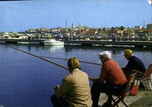 CPM Antibes Vue generale prise d'un coin du nouveau Port 