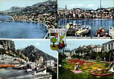 CPM Souvenir de Menton Vue generale 