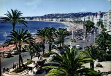 CPM La Cote d'Azur French Riviera Nice La Promenade des Anglais 
