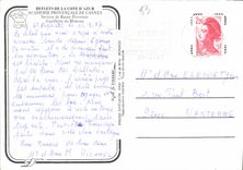 CPM Academie Provencale de Cannes Section de Basse Provence Cueillette du Mimosa 