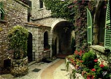 CPM Cote d'Azur Carrefour Mandial du Tourisme Eze Village de Nice 