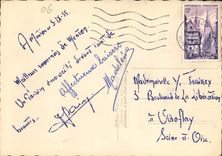 CPM Vue sur Menton et l'Italie 