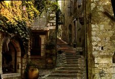 CPM La Cote d'Azur St Paul de Vence Montee de l'Eglise 