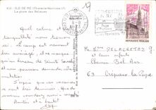 CPM Ile De Re Re Charente Maritime Le Phare des Baleines 